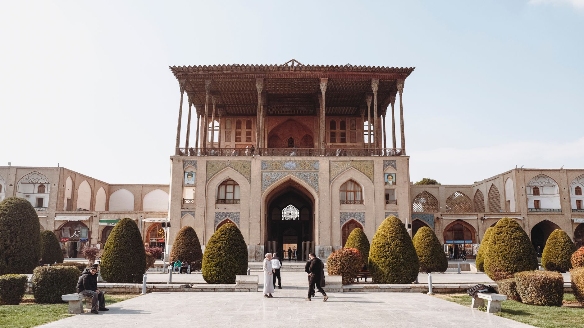 The Ali Qapu palace