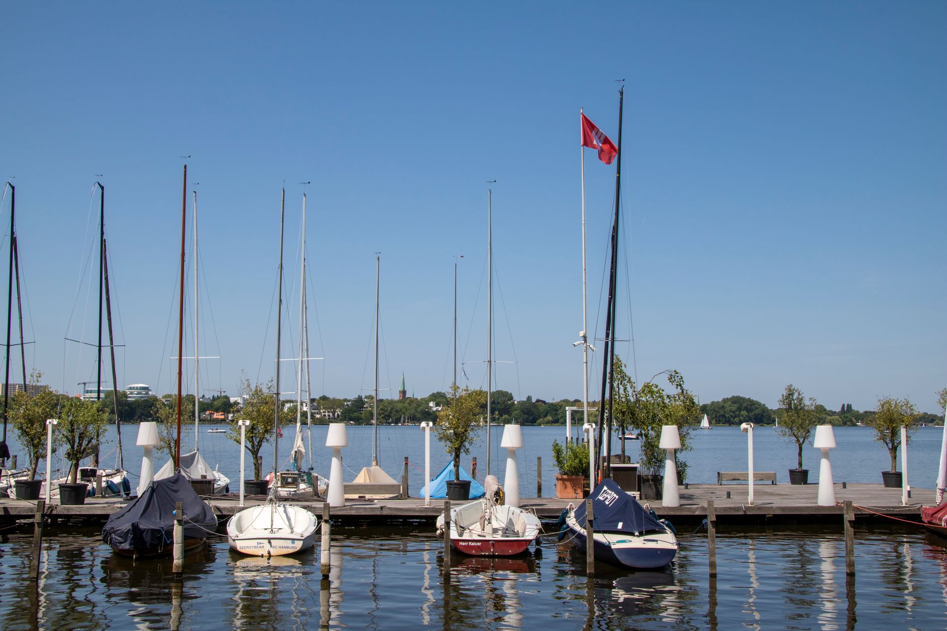 The Alster lakes