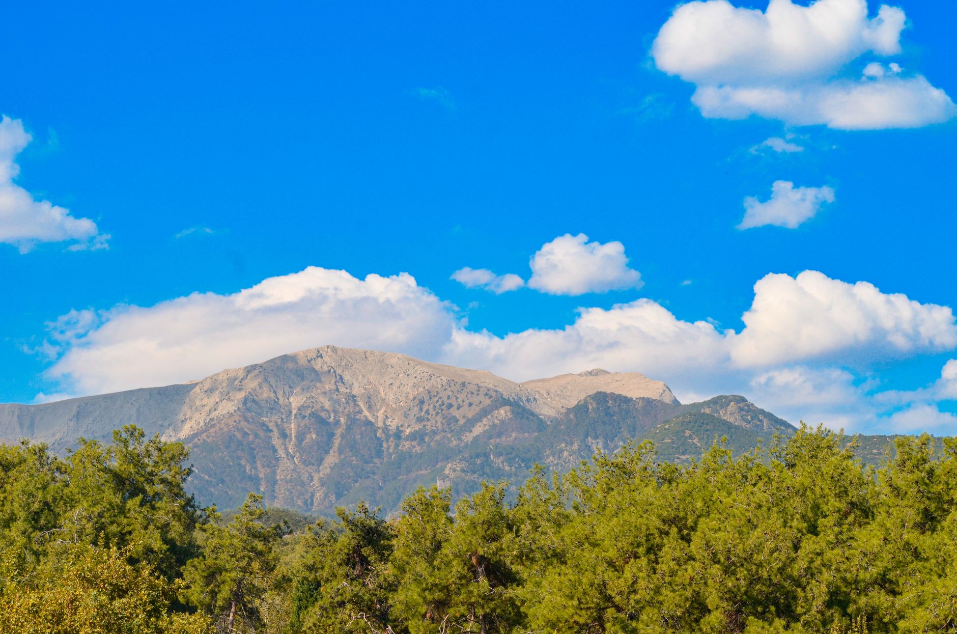 Mount Babadag and paragliding