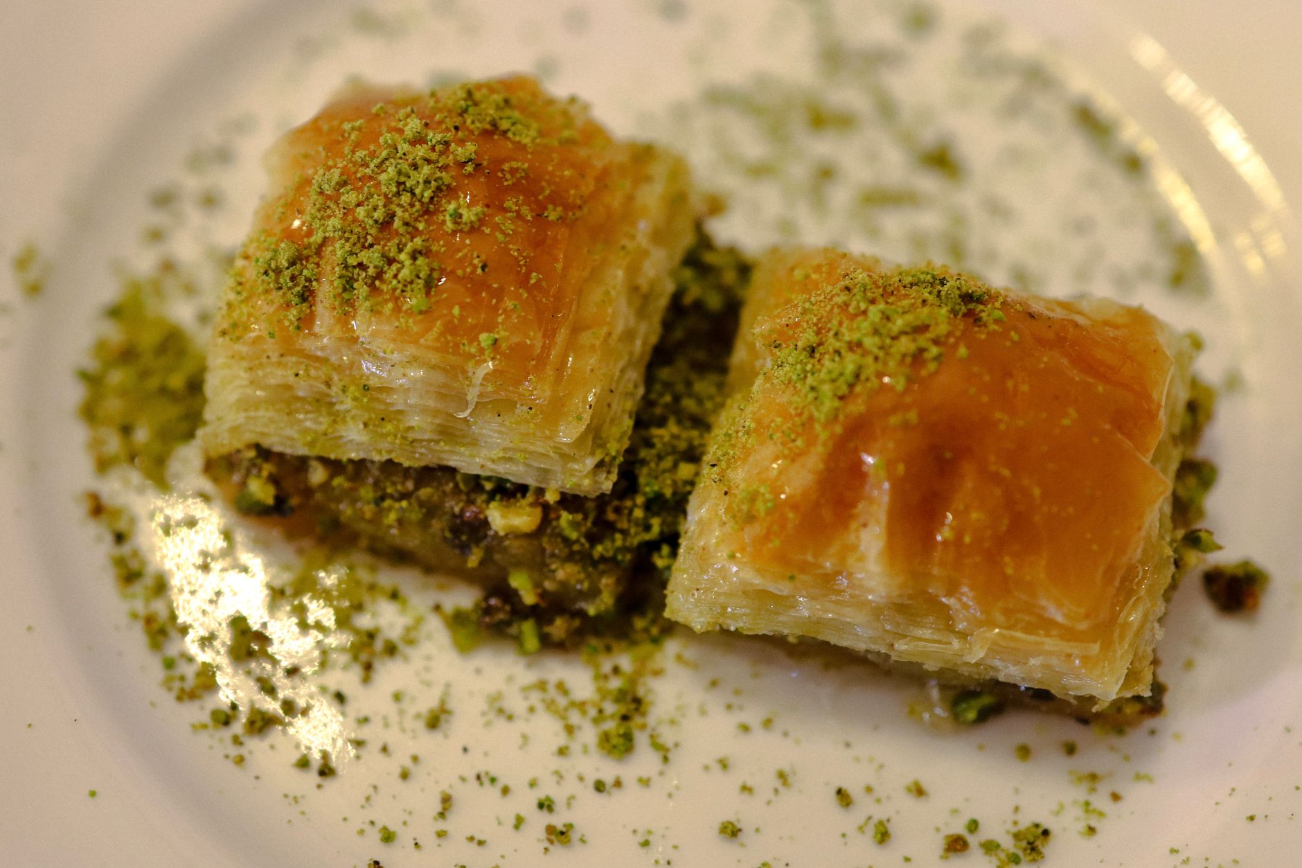 Baklava sofrası (İmam Çağdaş)