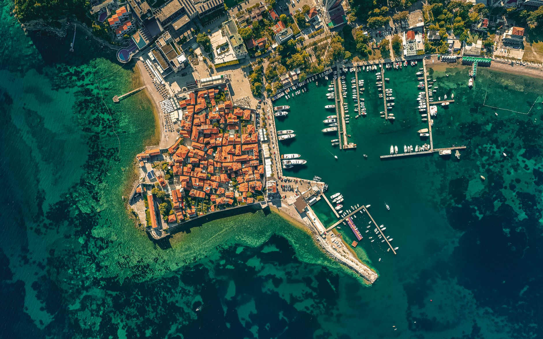 Nightlife and the marina