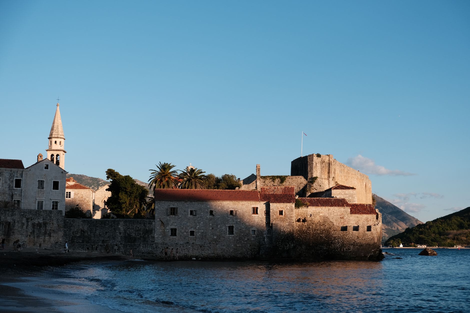 Budva Old Town (Stari Grad) and the walls