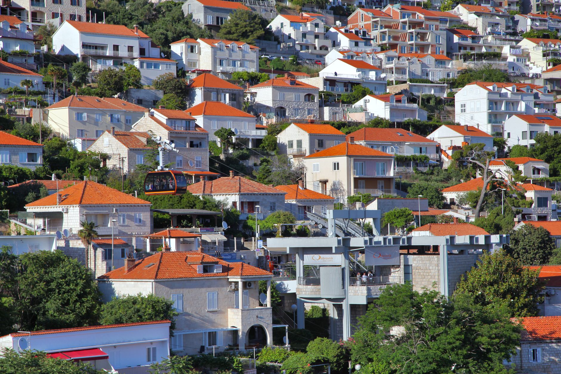 Srđ hill cable car