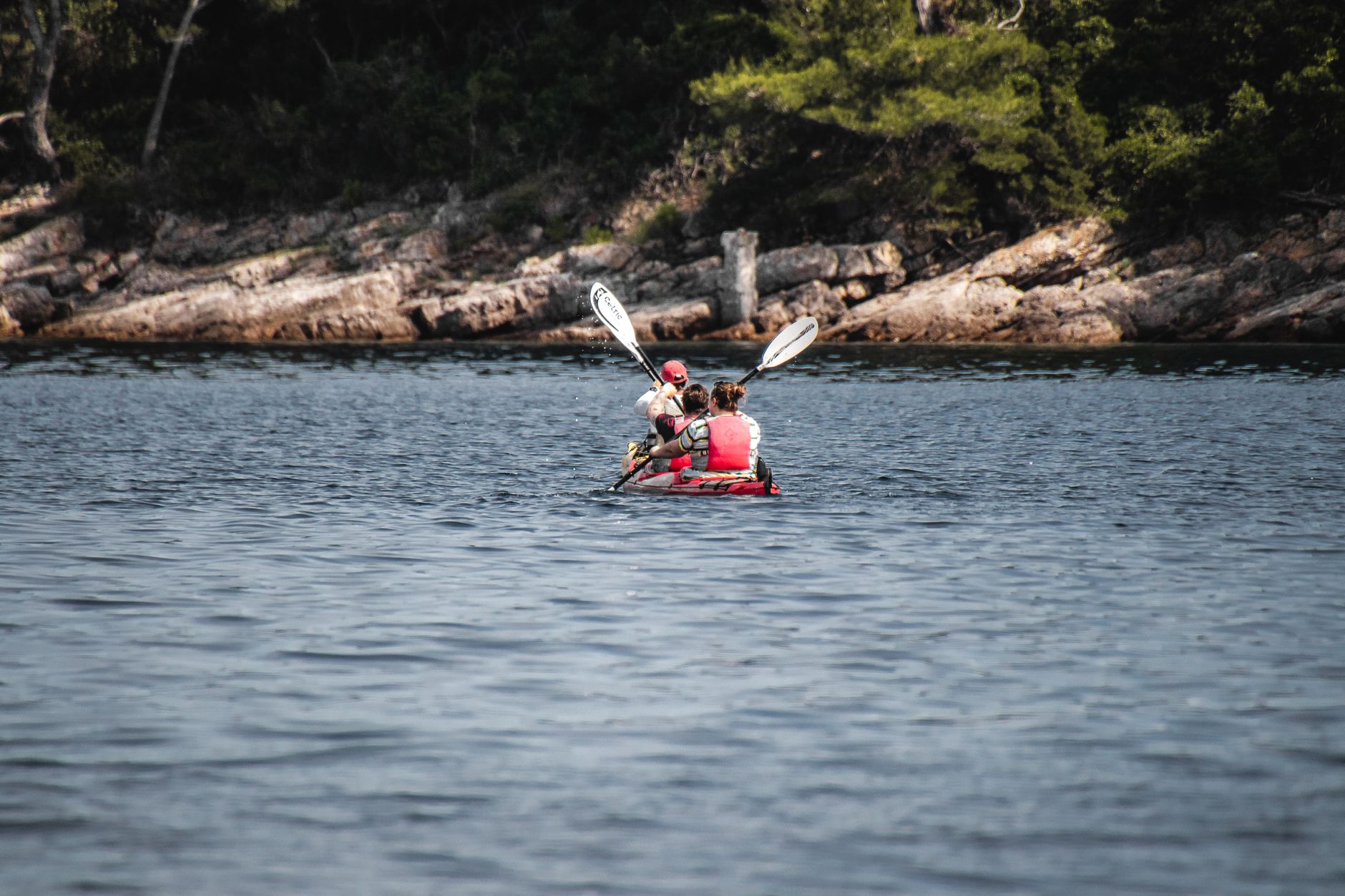 Sea kayaking and boat tour