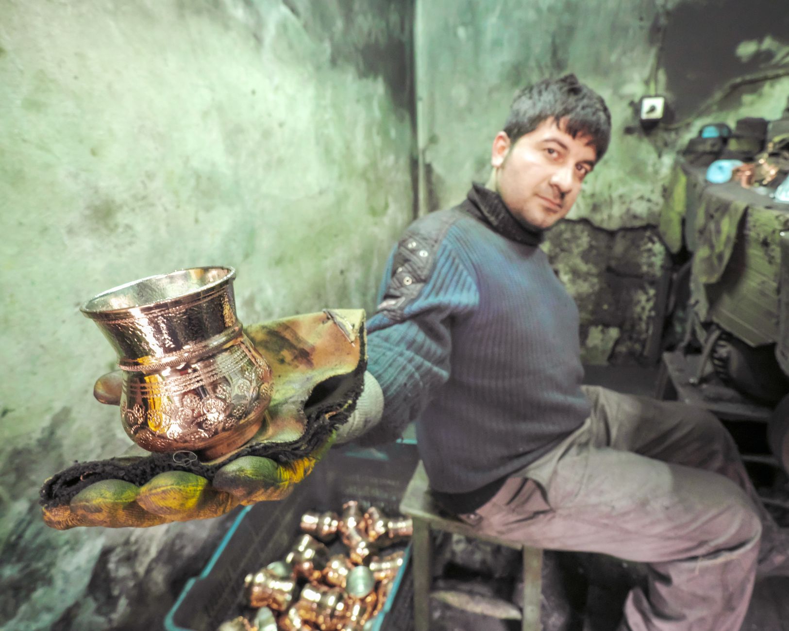 Tulum cheese and coppersmithing