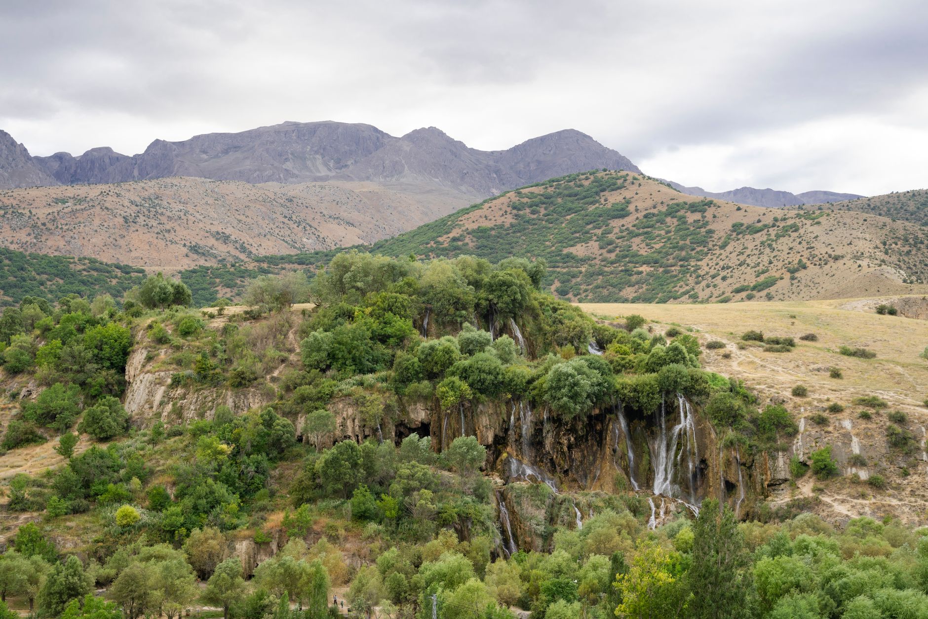 The Girlevik waterfall
