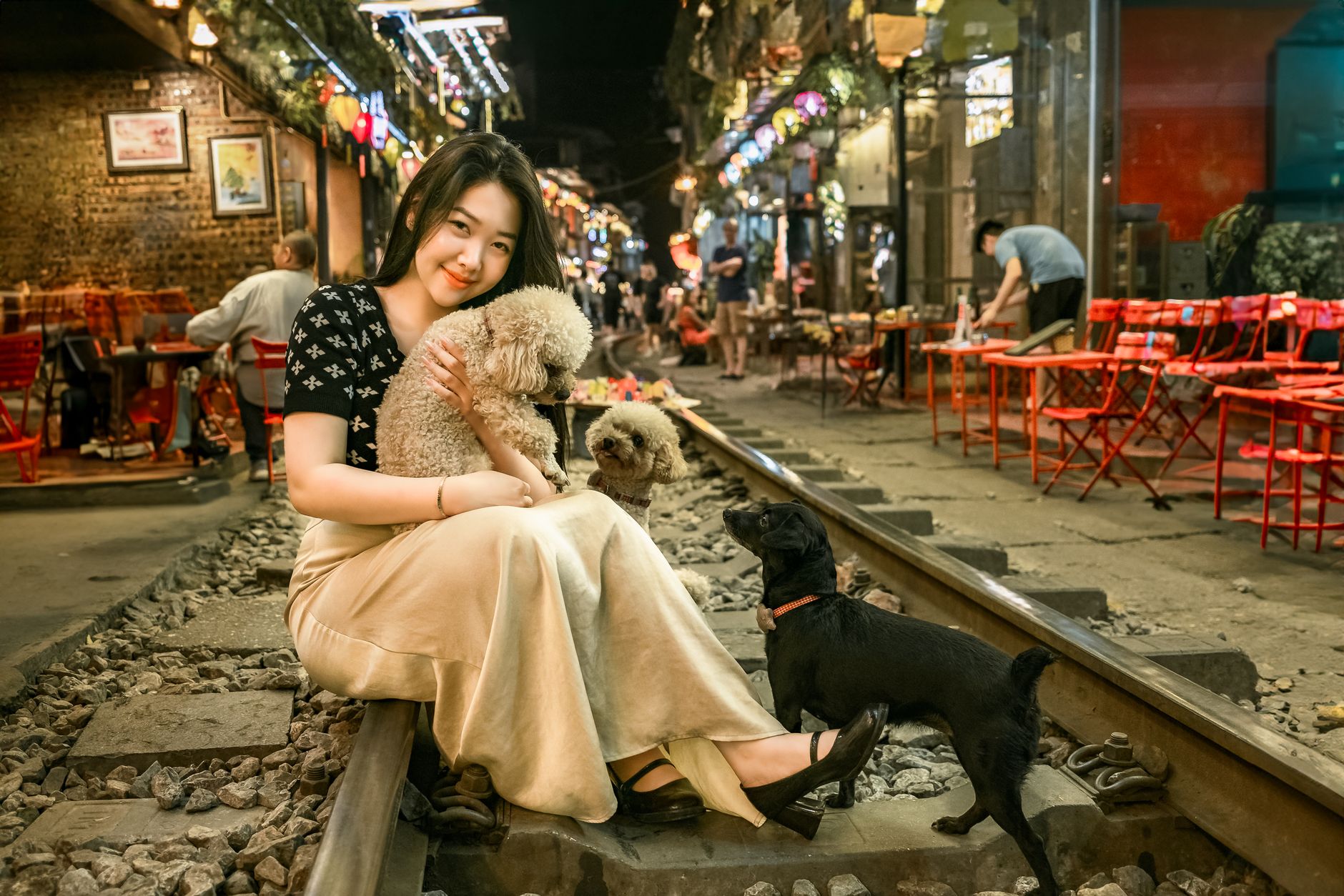 Hanoi Tren Sokağı
