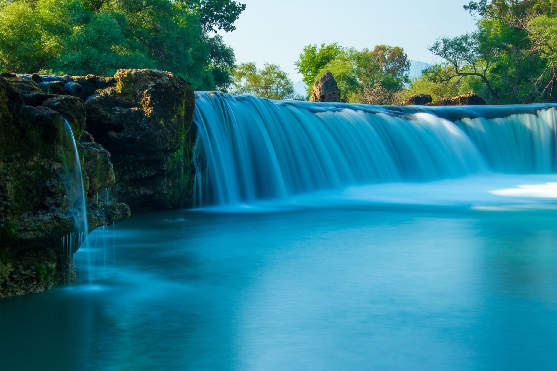 The Harbiye waterfalls
