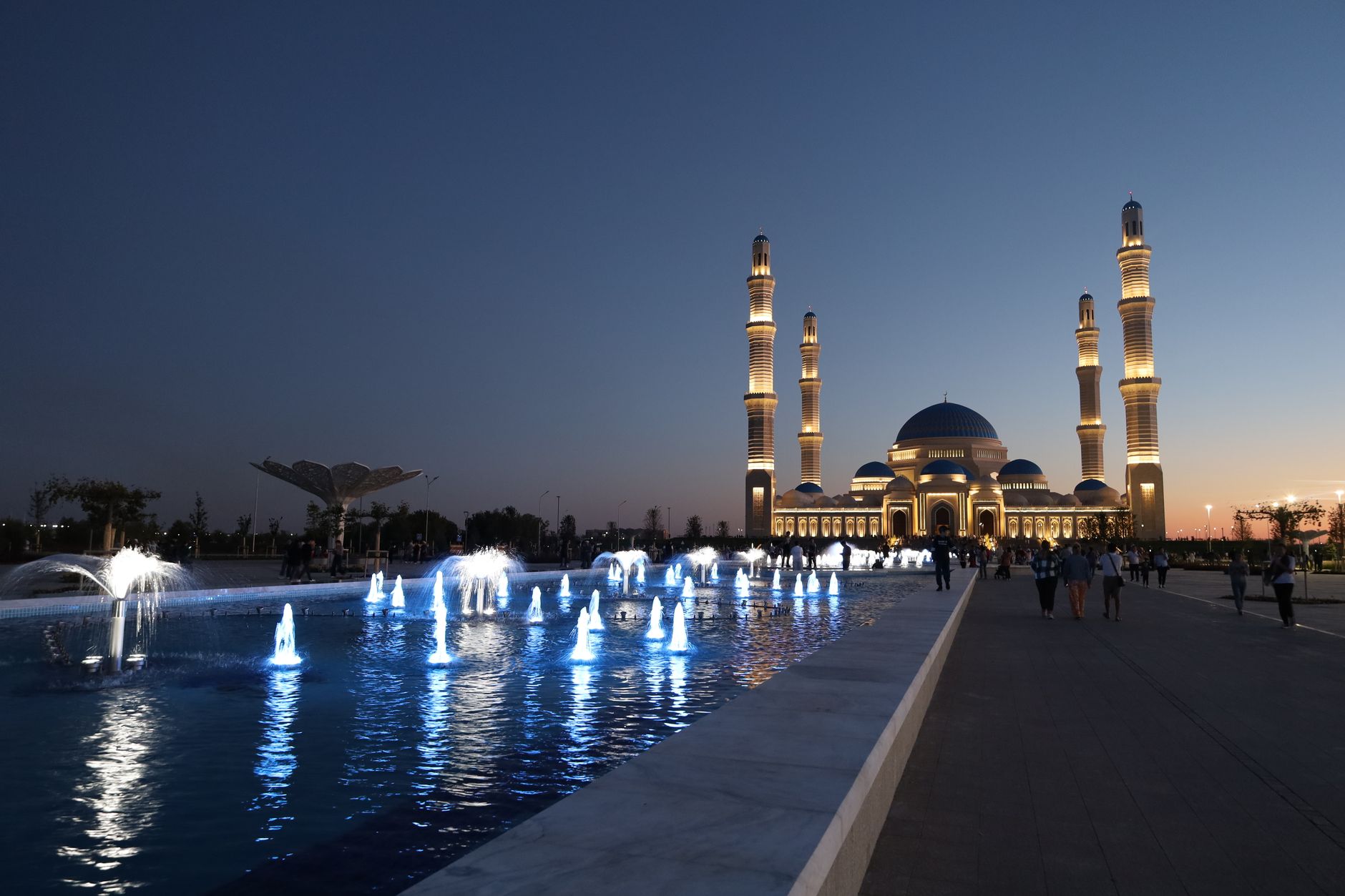 The Hazrat Sultan Mosque