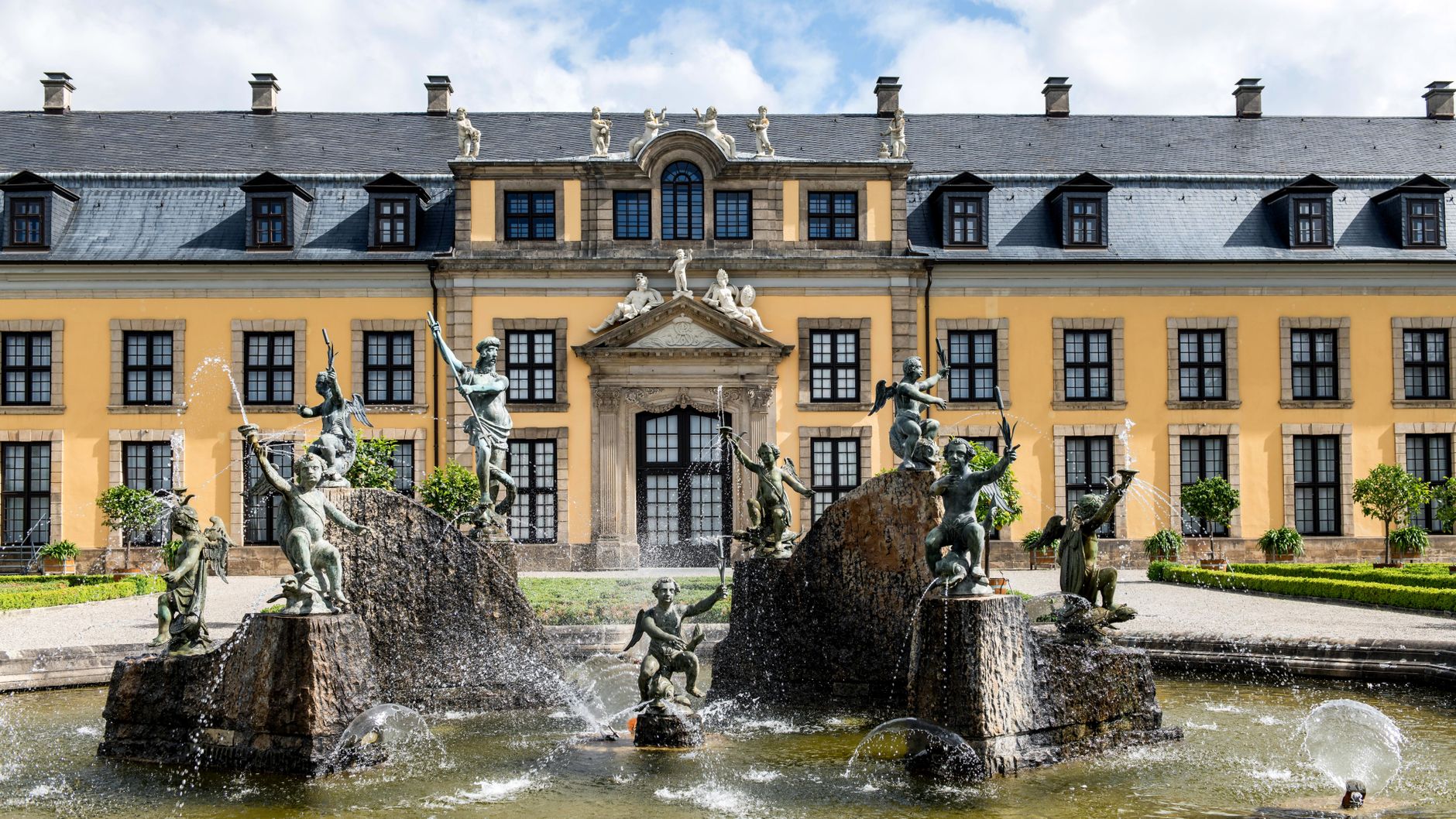 The Herrenhausen gardens