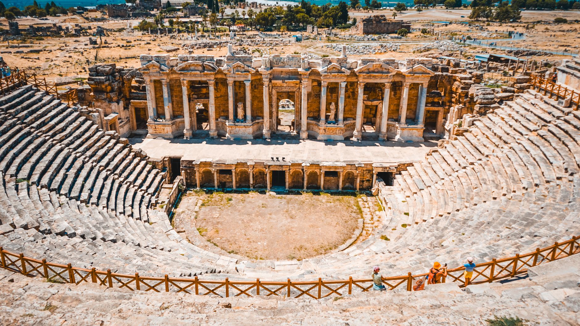 The ancient city of Hierapolis