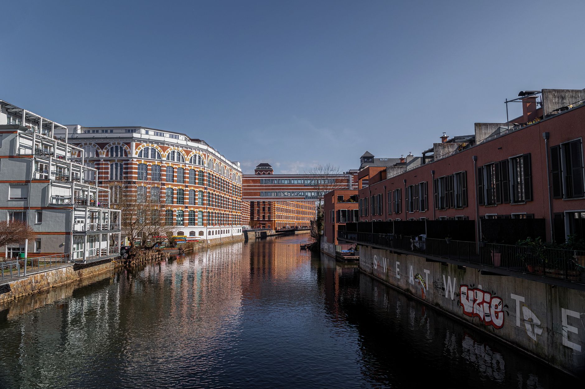 The Karl-Heine Canal and Plagwitz