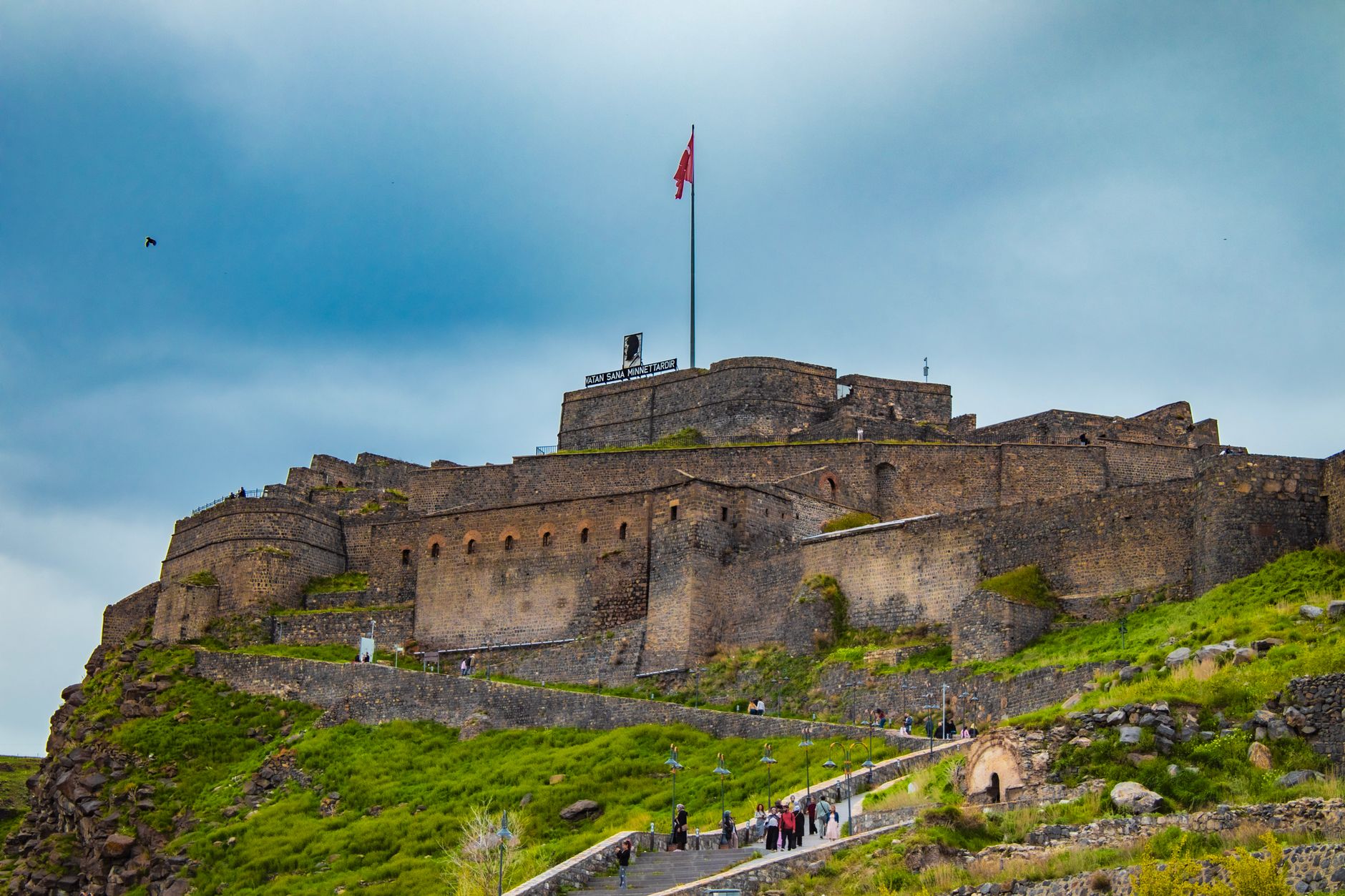 Kars Castle and the Kumbet Mosque