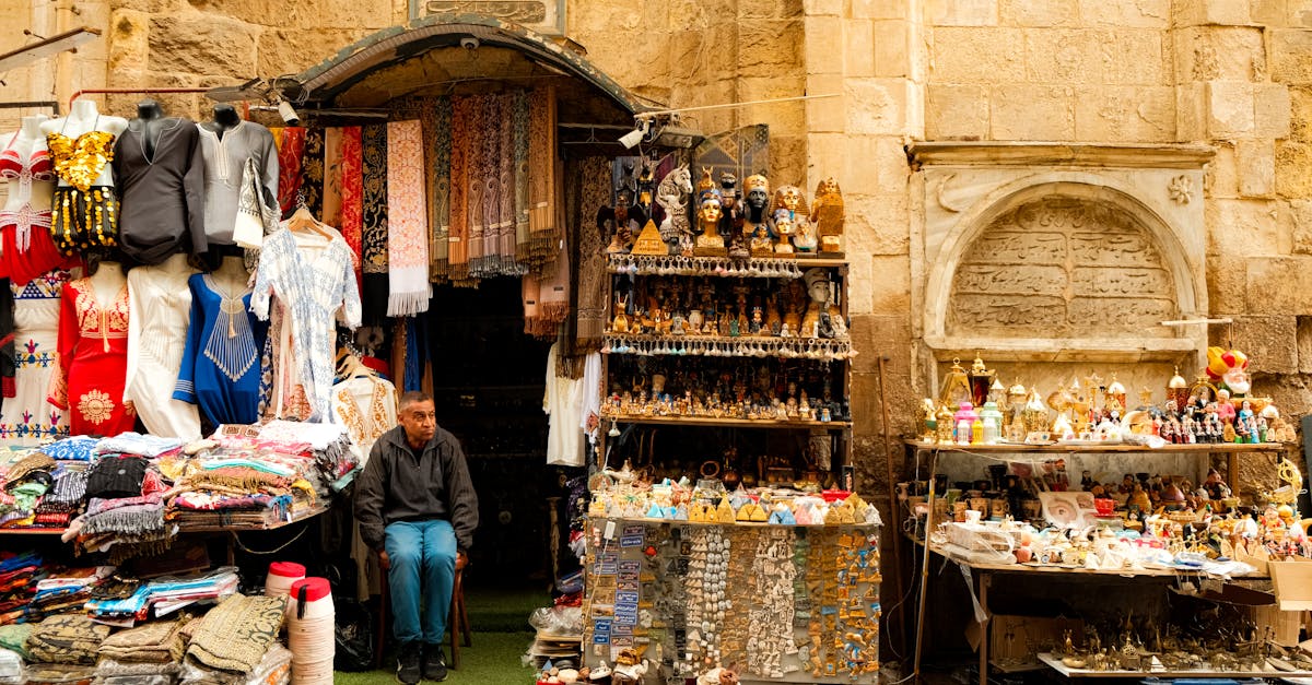 Khan El Khalili çarşısı