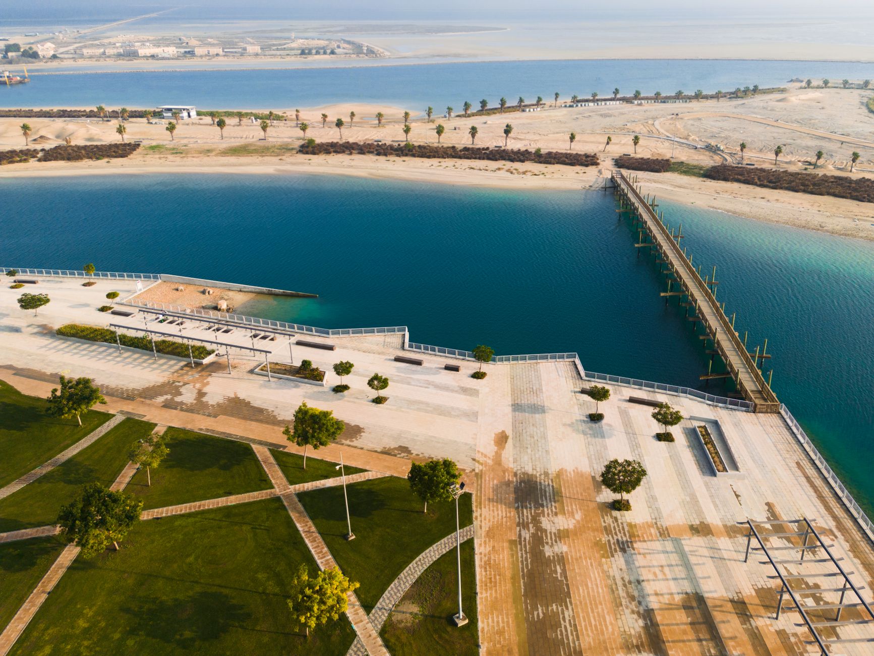The Dammam and Khobar corniches