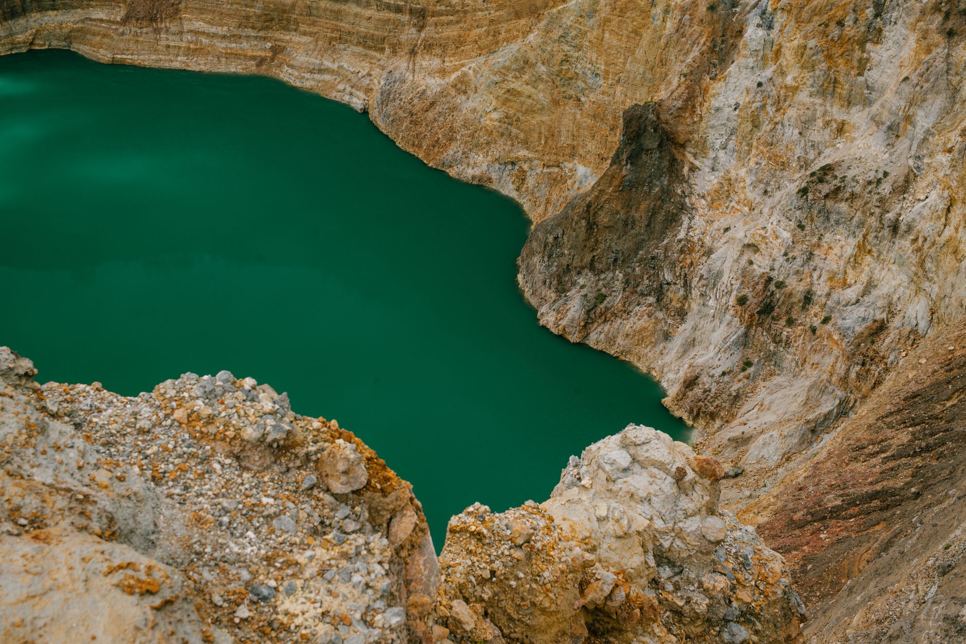 Lac Salé krater gölü
