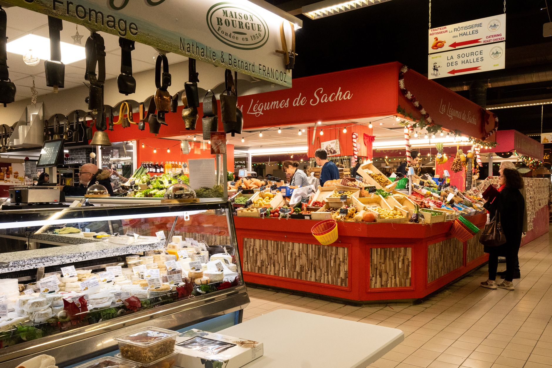 Les Halles food market