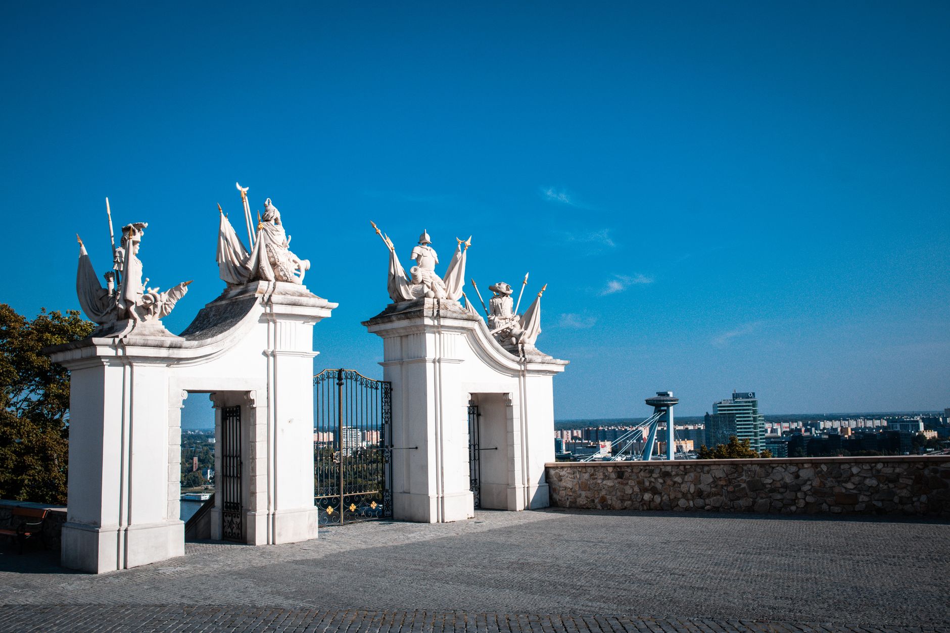 Michael's Gate and the old town