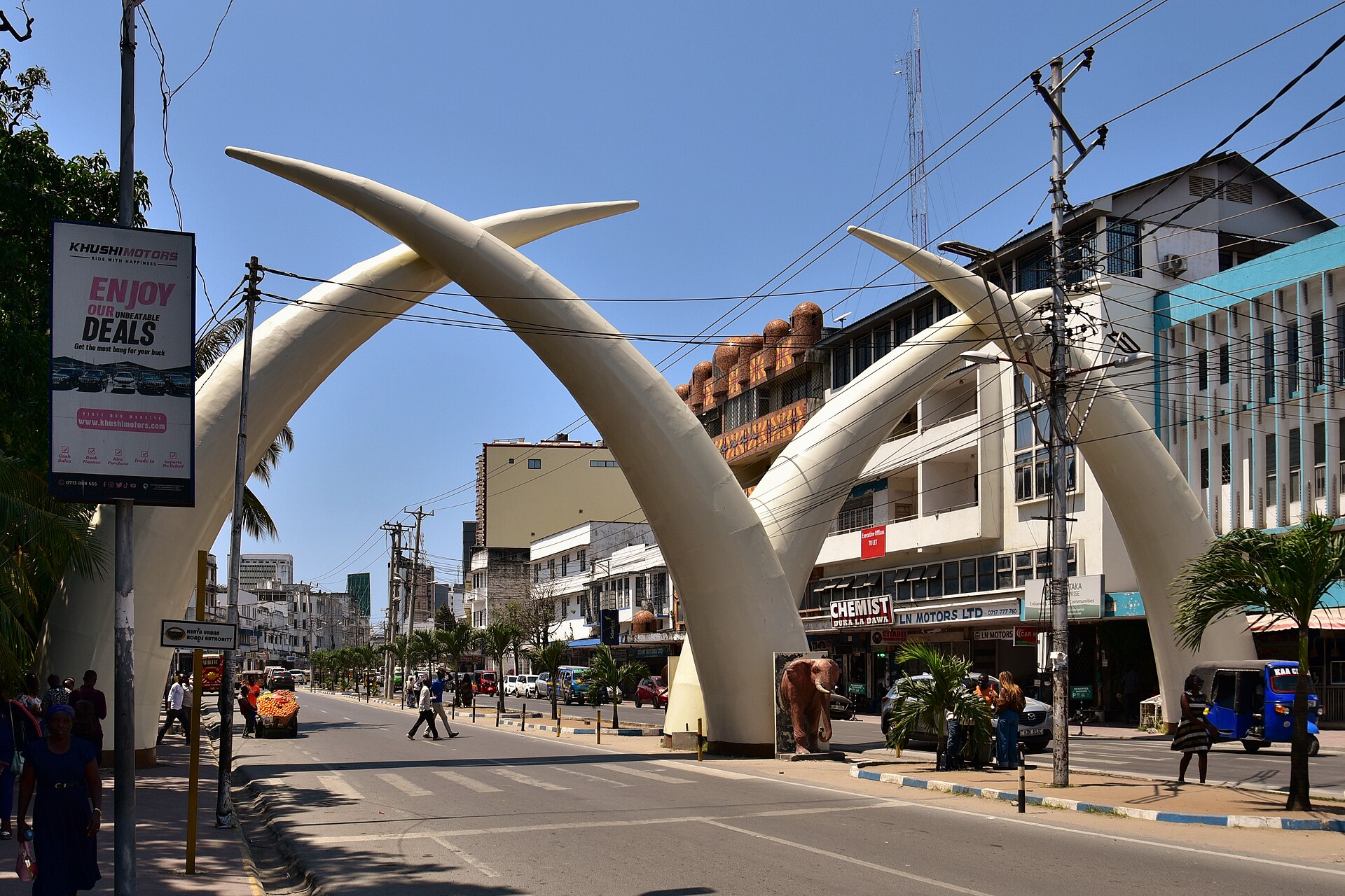 Mombasa Fildişi Kemerleri