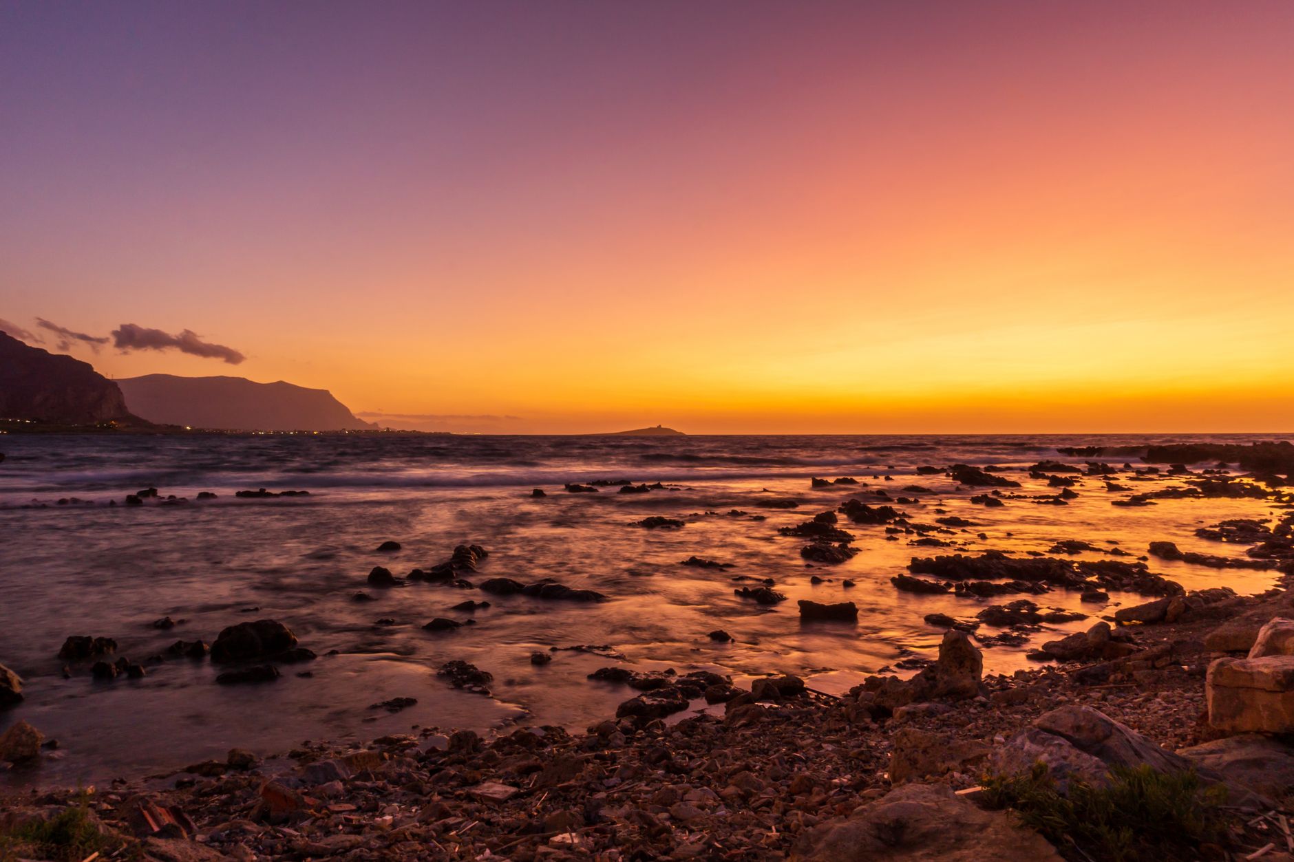 Mondello plajı