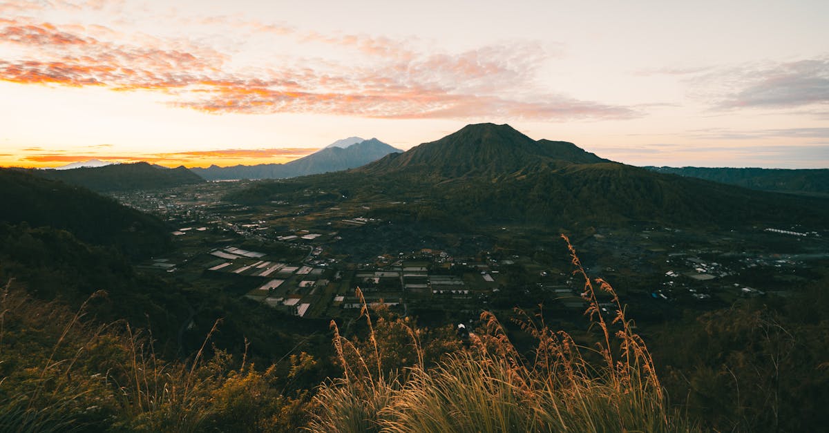 Mount Batur gün doğumu