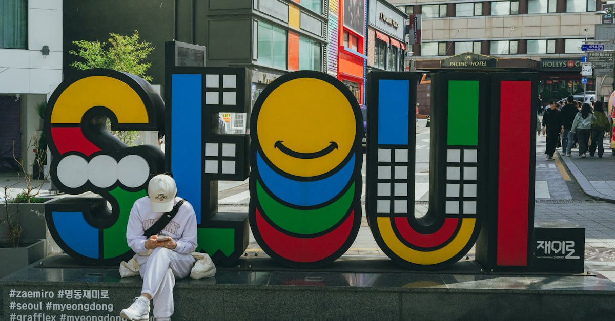 Myeongdong + sokak yemeği