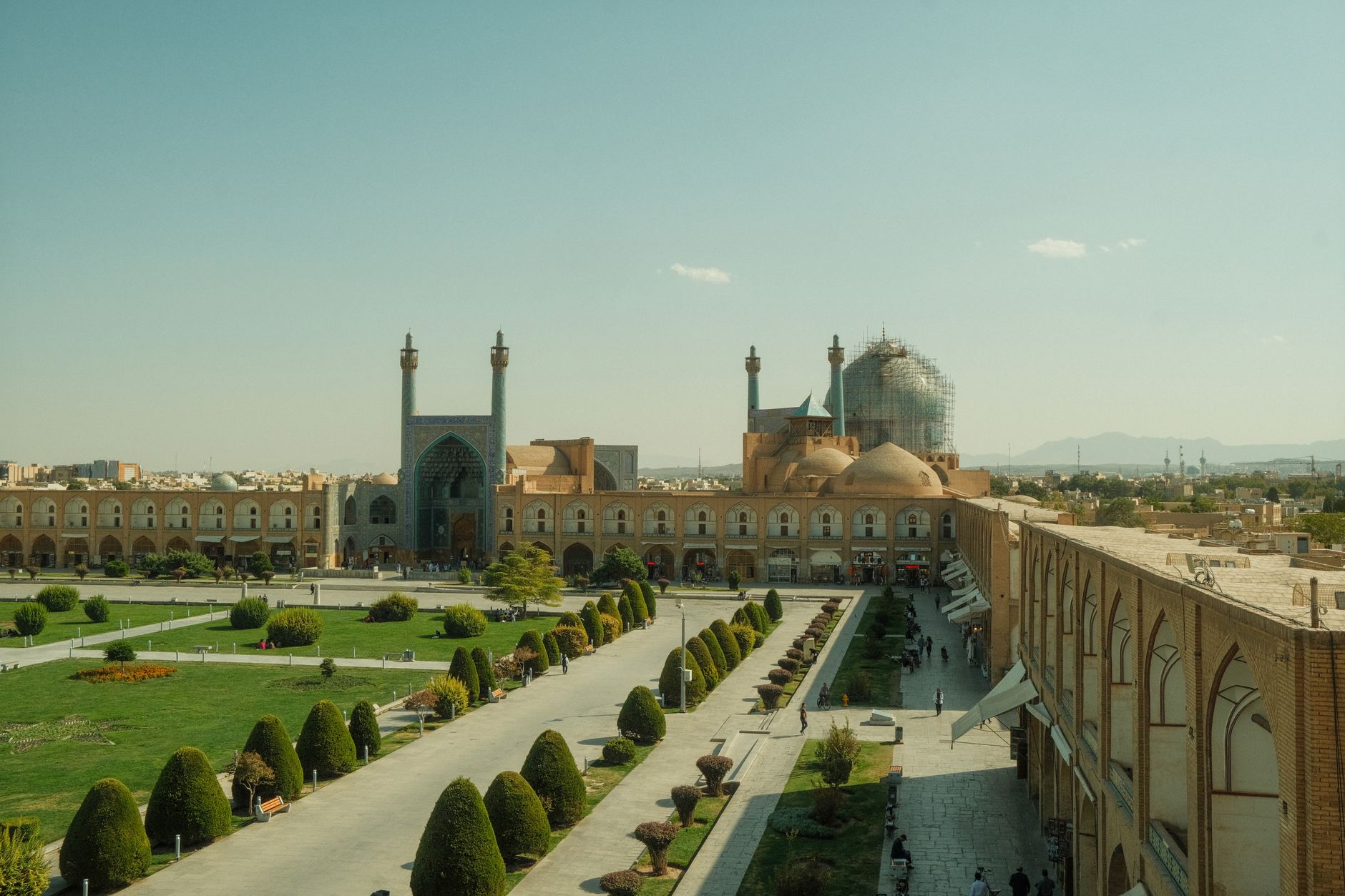 The Naqsh-e Jahan square