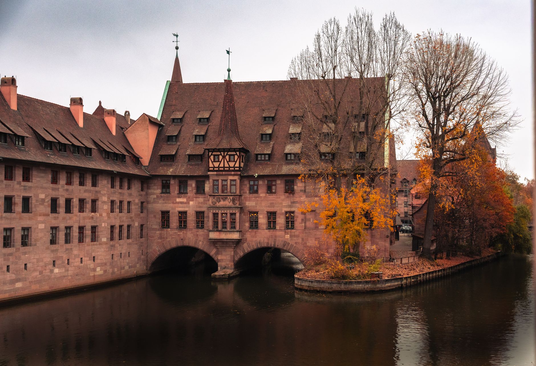 The old town and Rostbratwurst