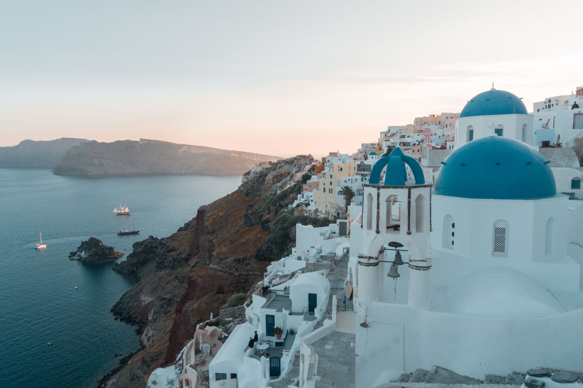 Sunset in Oia