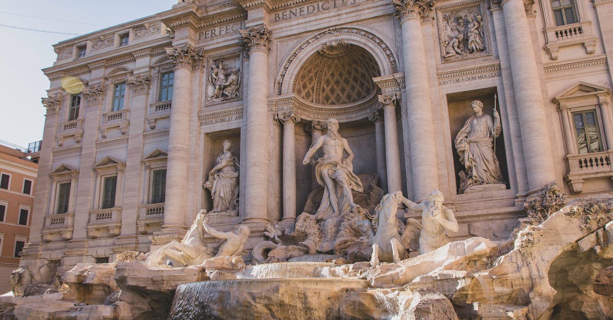 Pantheon & Trevi Fountain