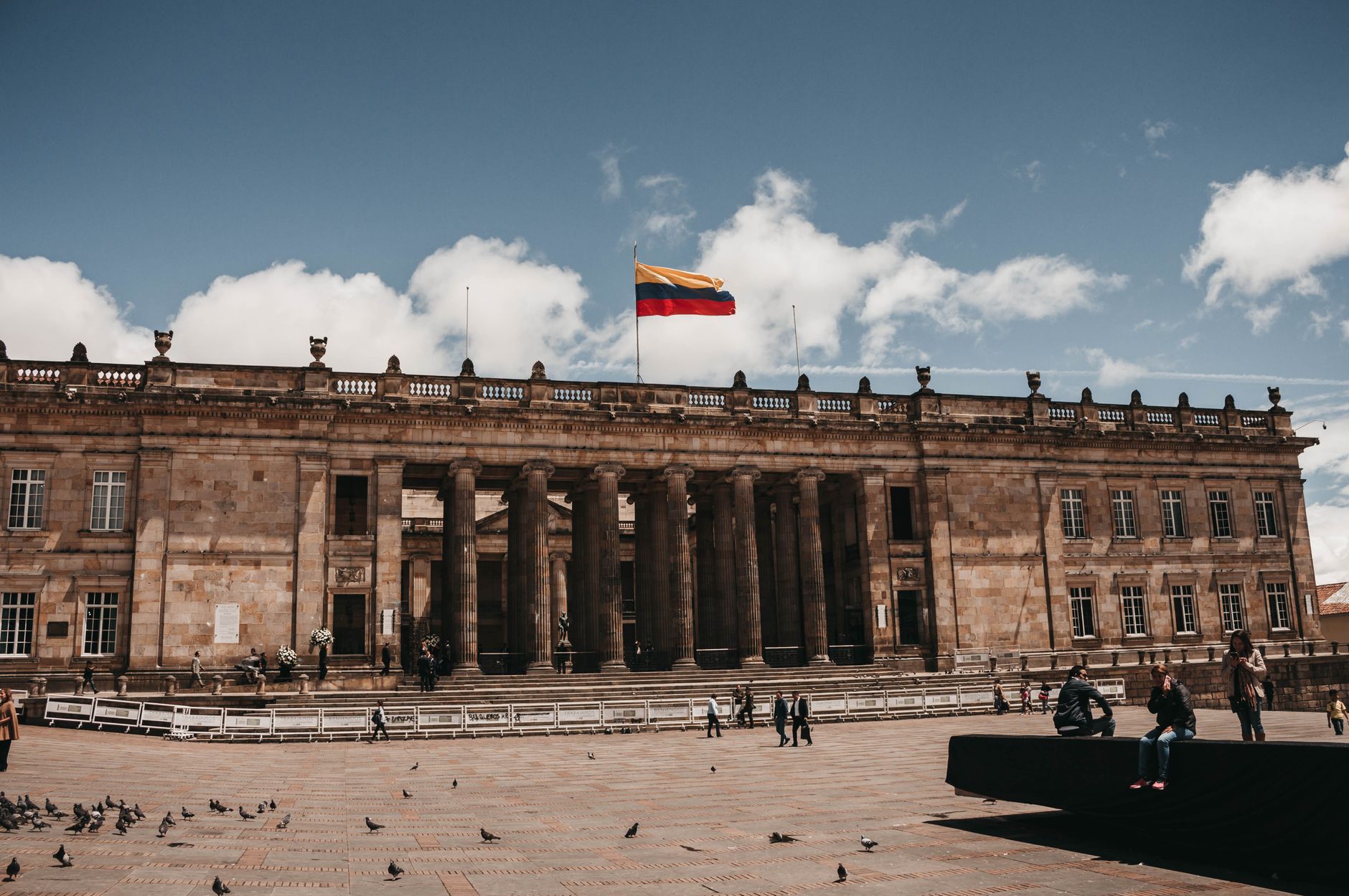 The Simon Bolivar square