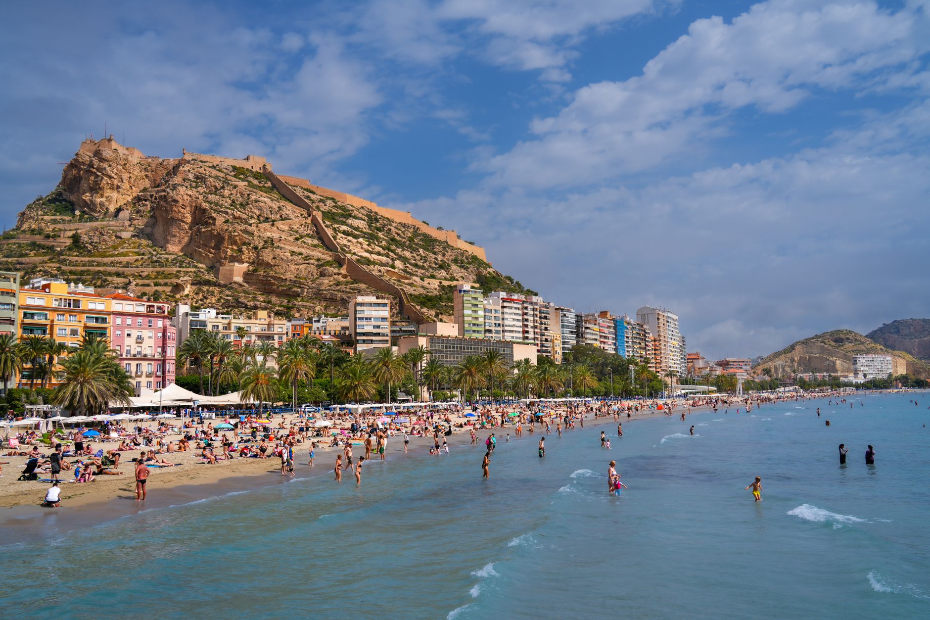 The Postiguet beach