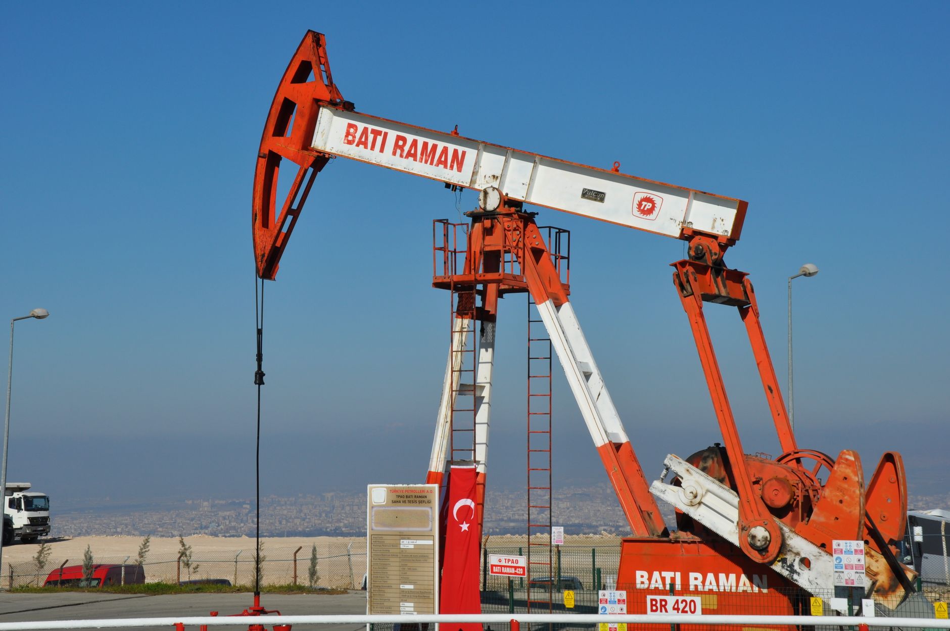 Raman and the oil trail
