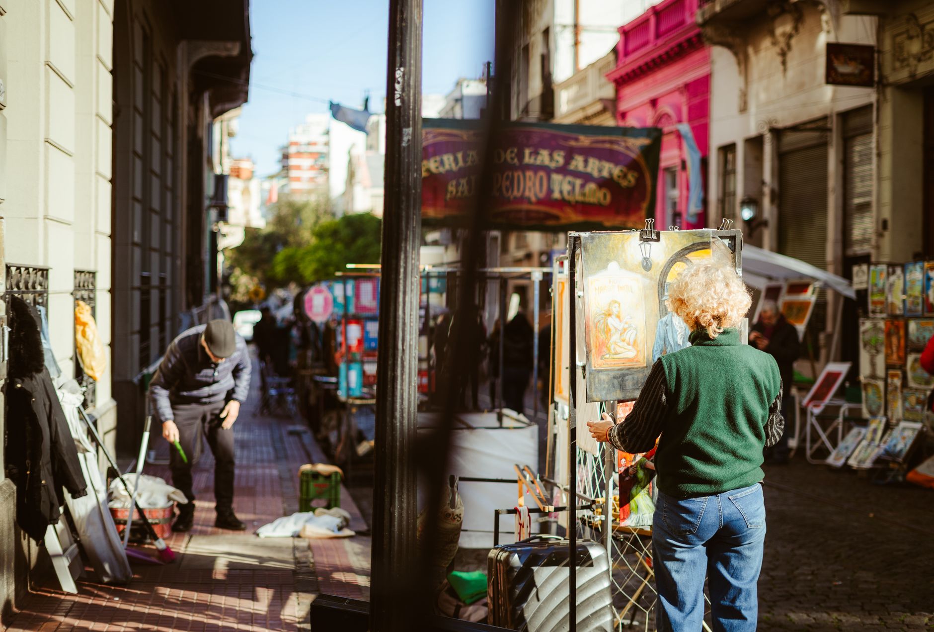 The San Telmo market