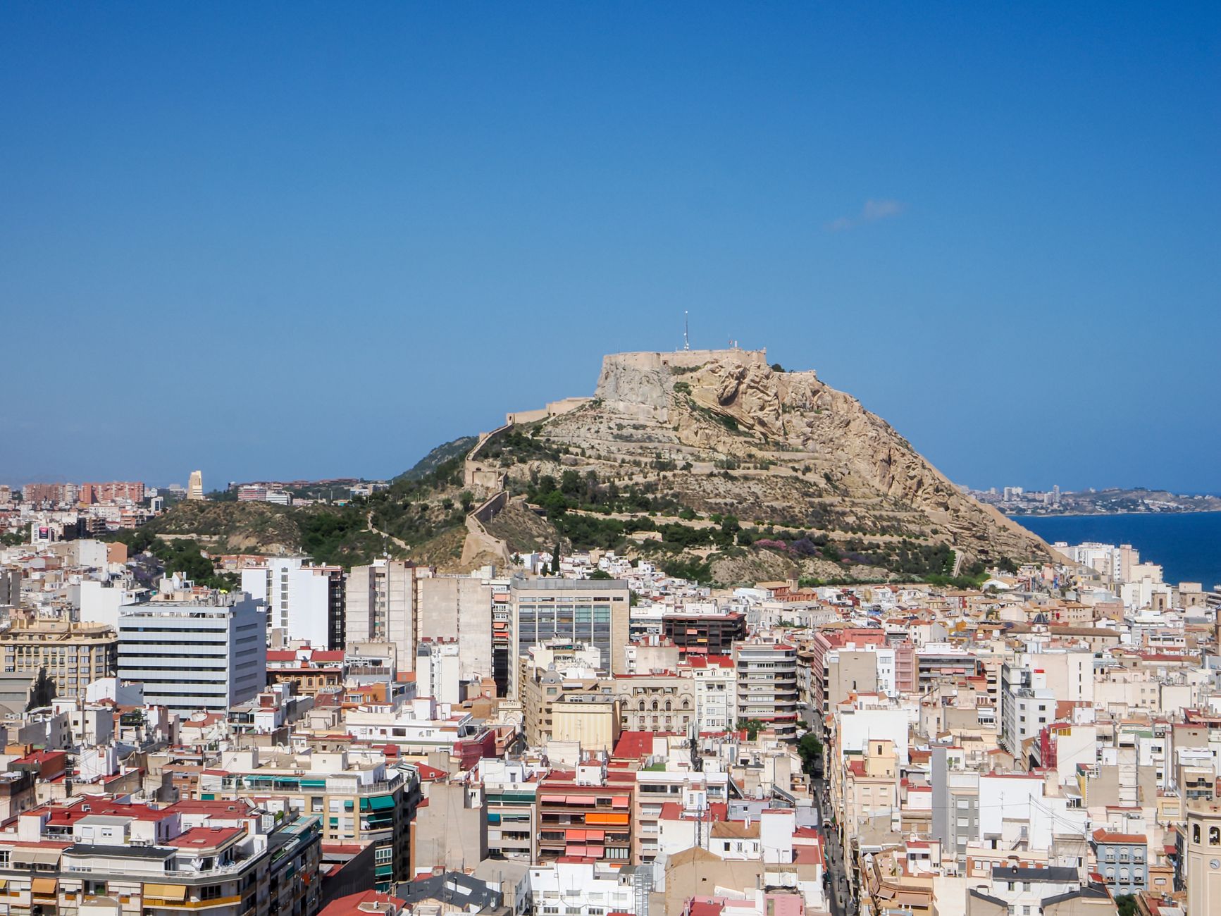 The Santa Barbara castle