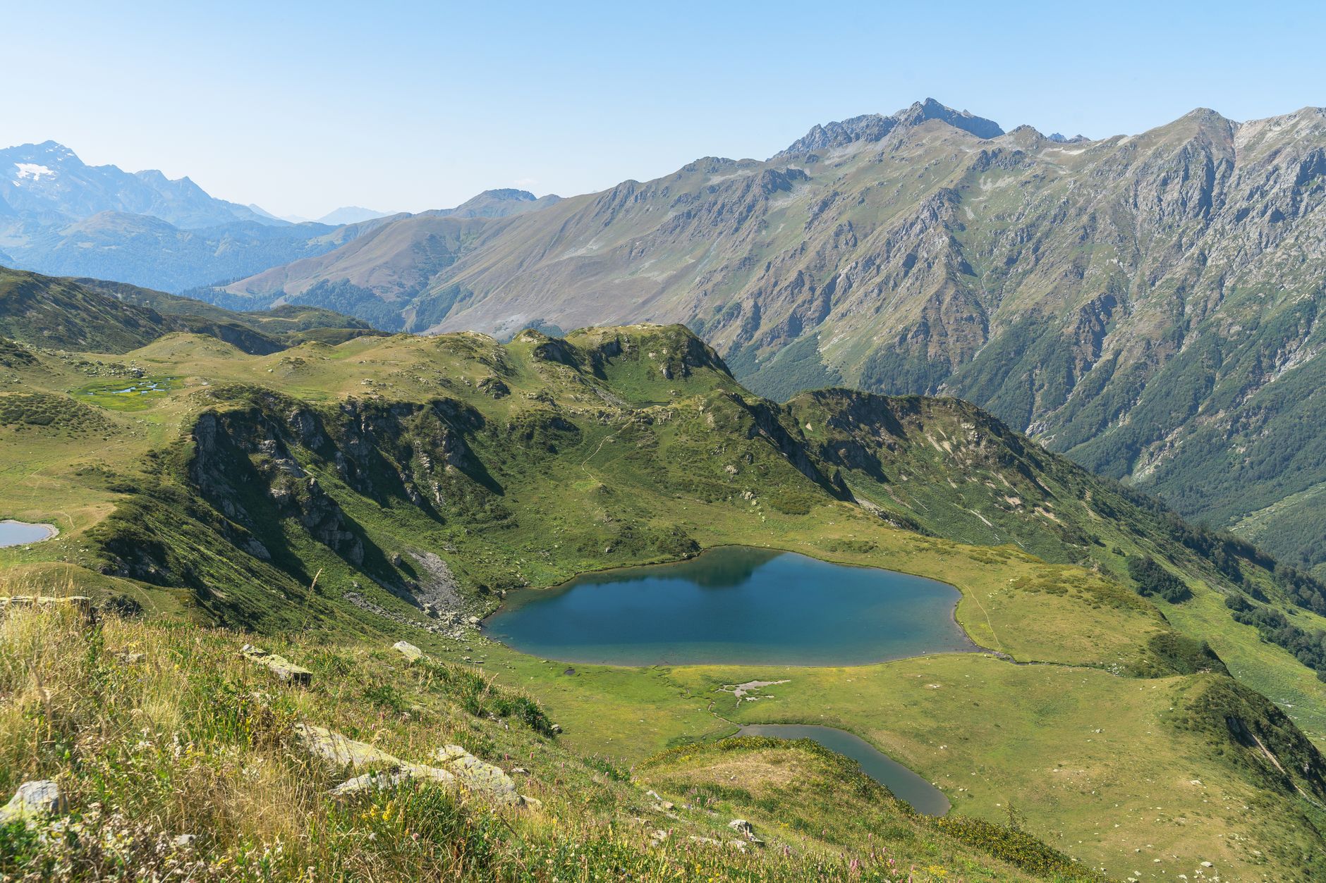 The Sat glacial lakes