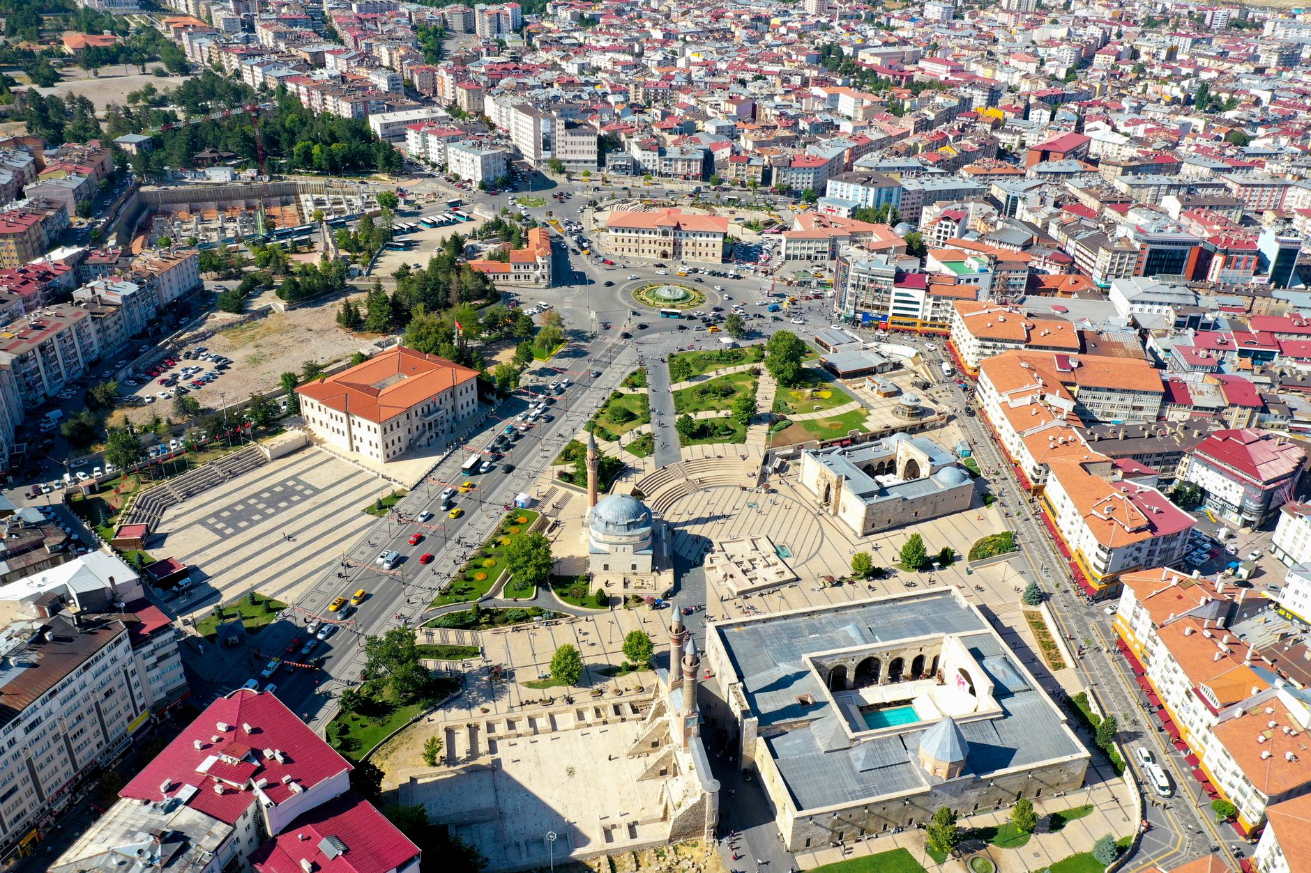 Kızılırmak ve tarihi şehir merkezi