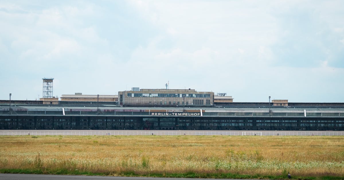 Tempelhof former airport