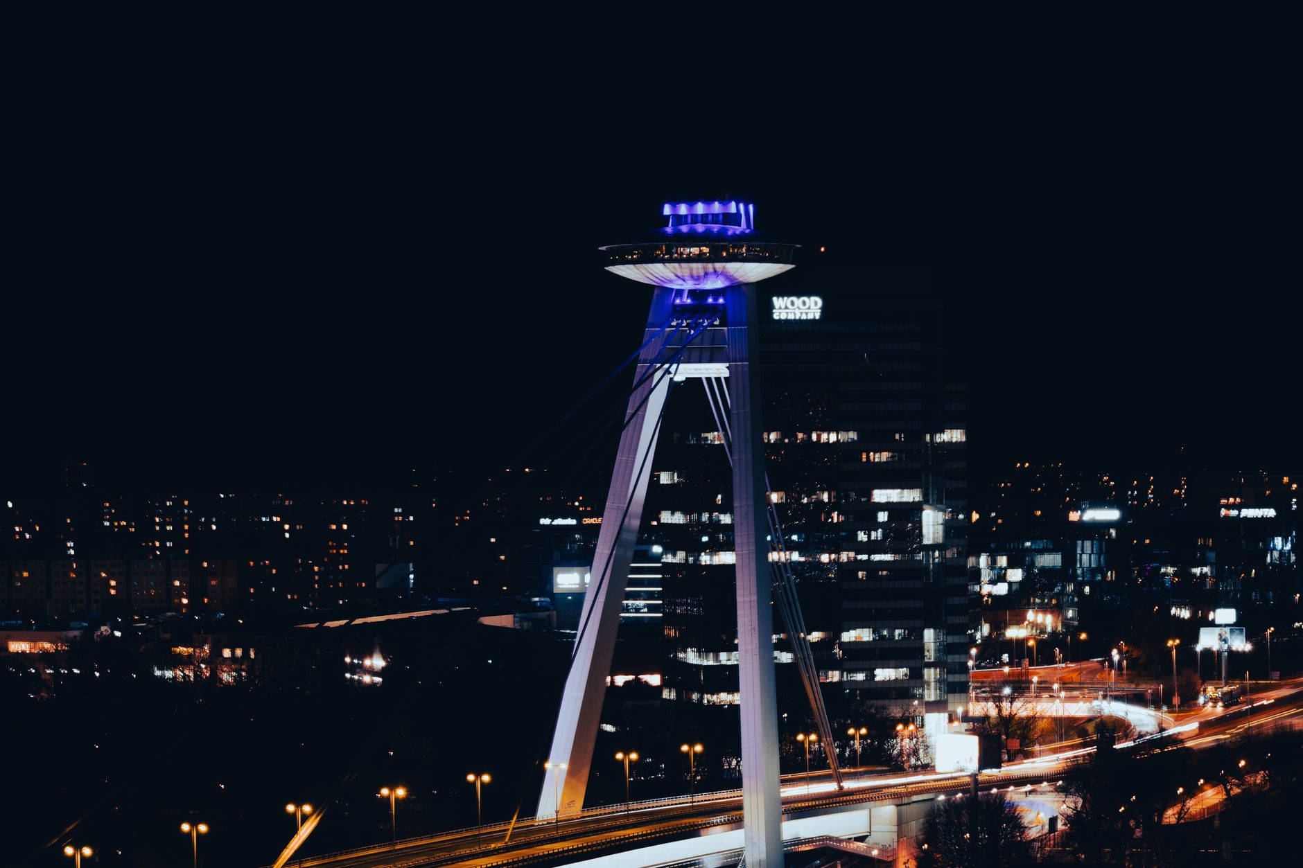 The UFO observation deck