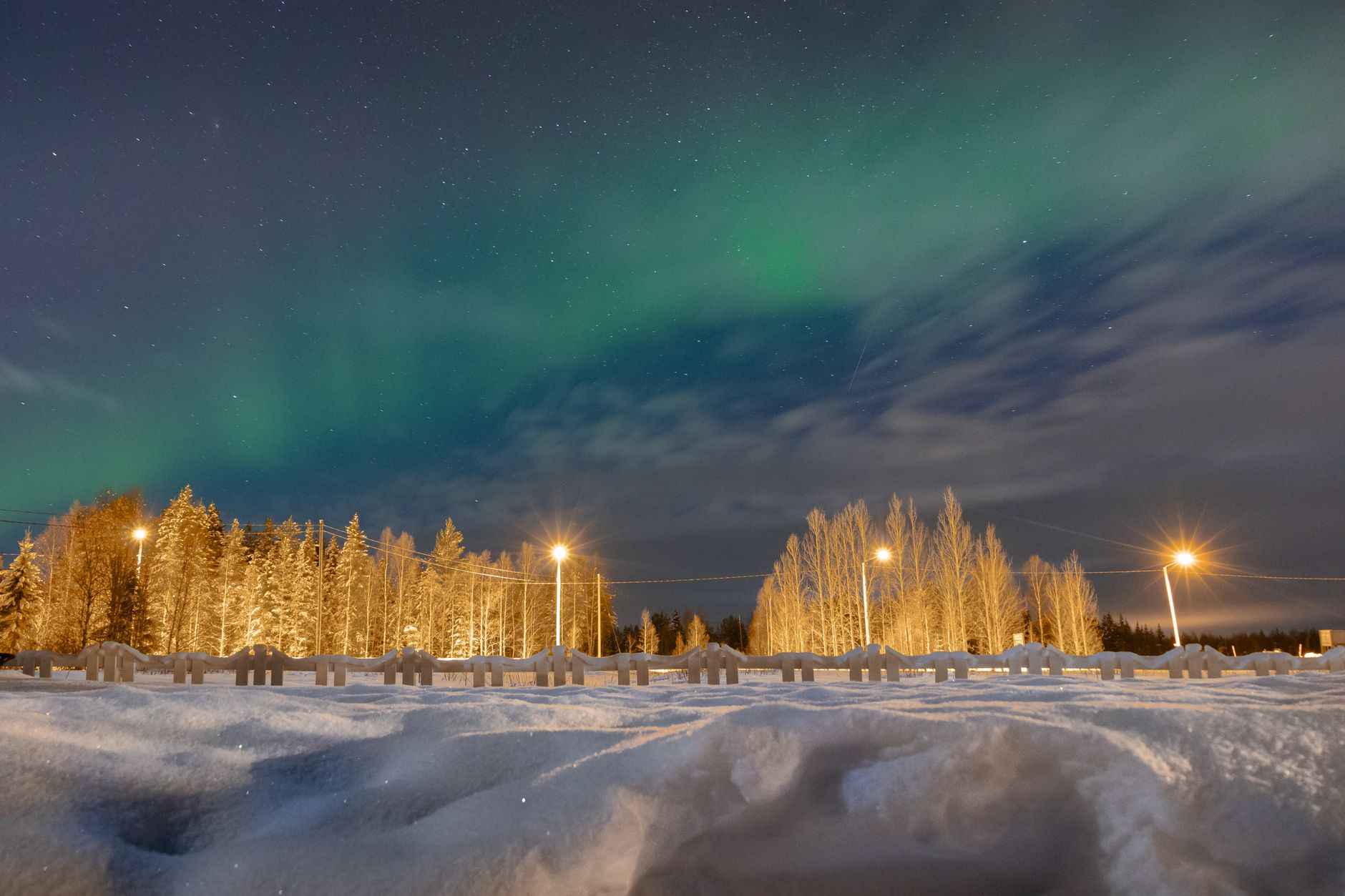 Northern lights hunting
